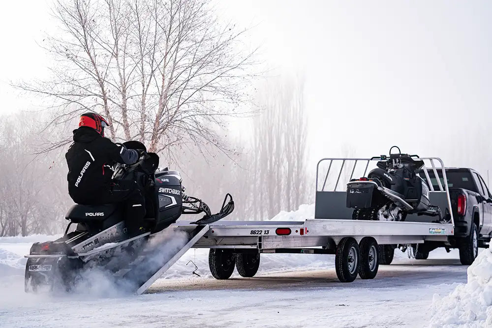 New Aluminum Drive On/Drive Off Ramp for Aluma trailers - 40113