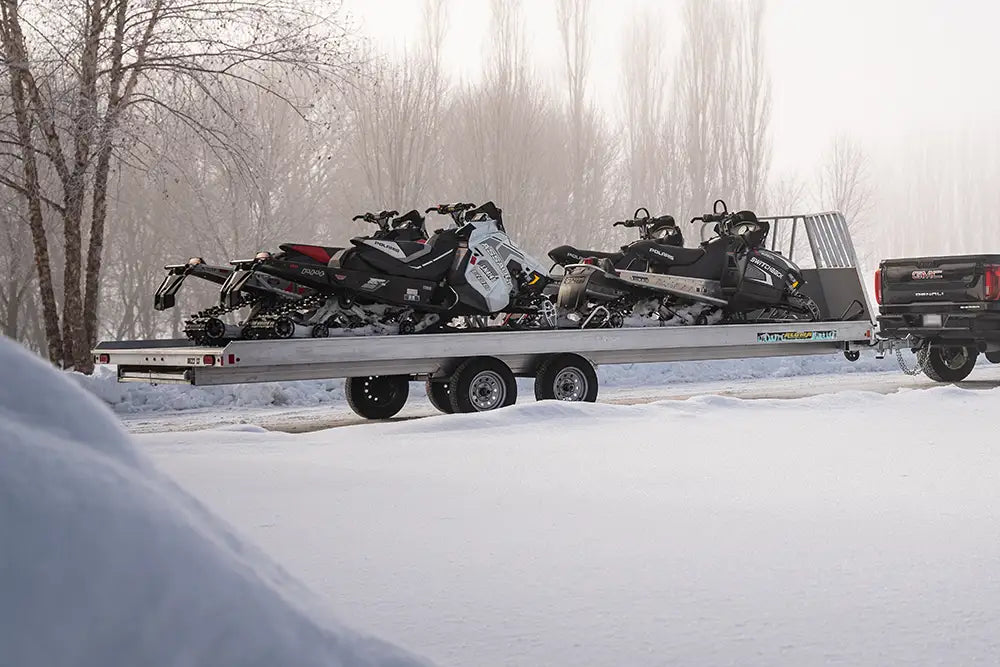 New Aluminum Combination Salt Shield and Drive off Ramp for Aluma trailers - 20-0001451