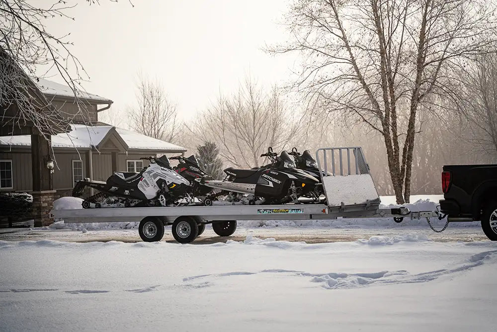 New Aluminum Combination Salt Shield and Drive off Ramp for Aluma trailers - 20-0001451