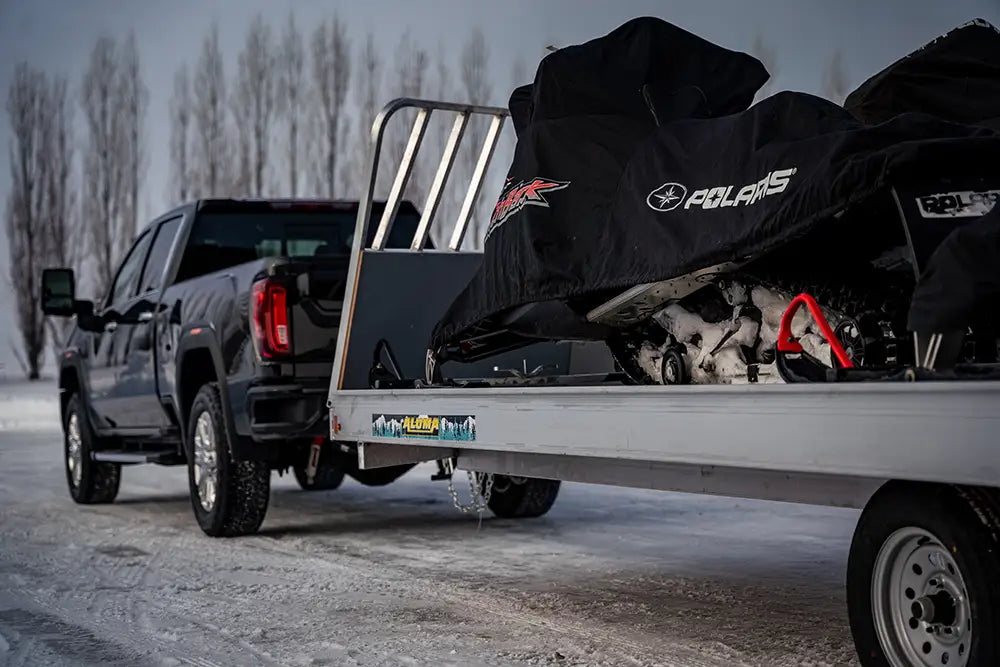 New Aluminum Combination Salt Shield and Drive off Ramp for Aluma trailers - 20-0001451