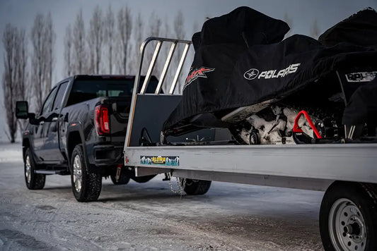 New Aluminum Combination Salt Shield and Drive off Ramp for Aluma trailers - 20-0001451