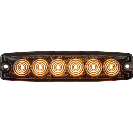 Ultra Thin 5 Inch Amber LED Strobe Light - 8892200