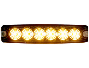 Ultra Thin 5 Inch Amber LED Strobe Light - 8892200