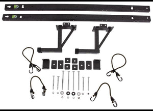 Pack'em Enclosed Trailer Exterior Wall Ladder Rack - PK-28WL/PK-BM