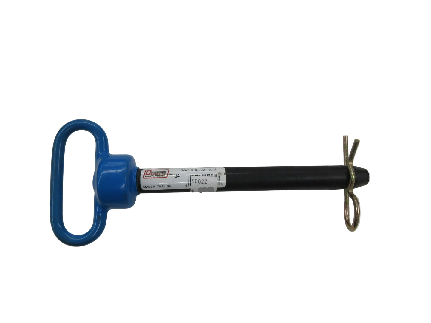 Blue Hitch Pin, 3/4" x 6-1/2" - 90022
