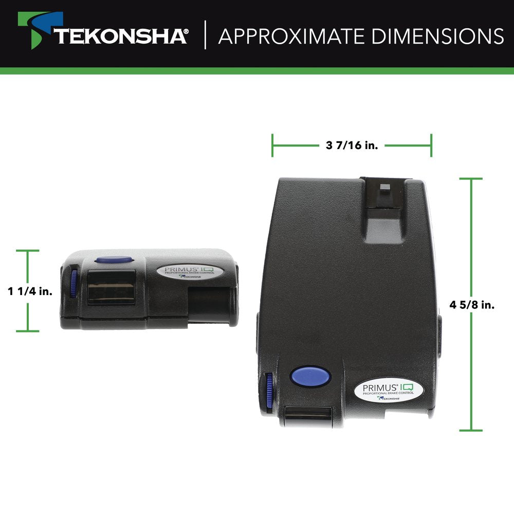Tekonsha Primus™ IQ Electronic Brake Controller for 1 to 3 Axle Trailers - 90160