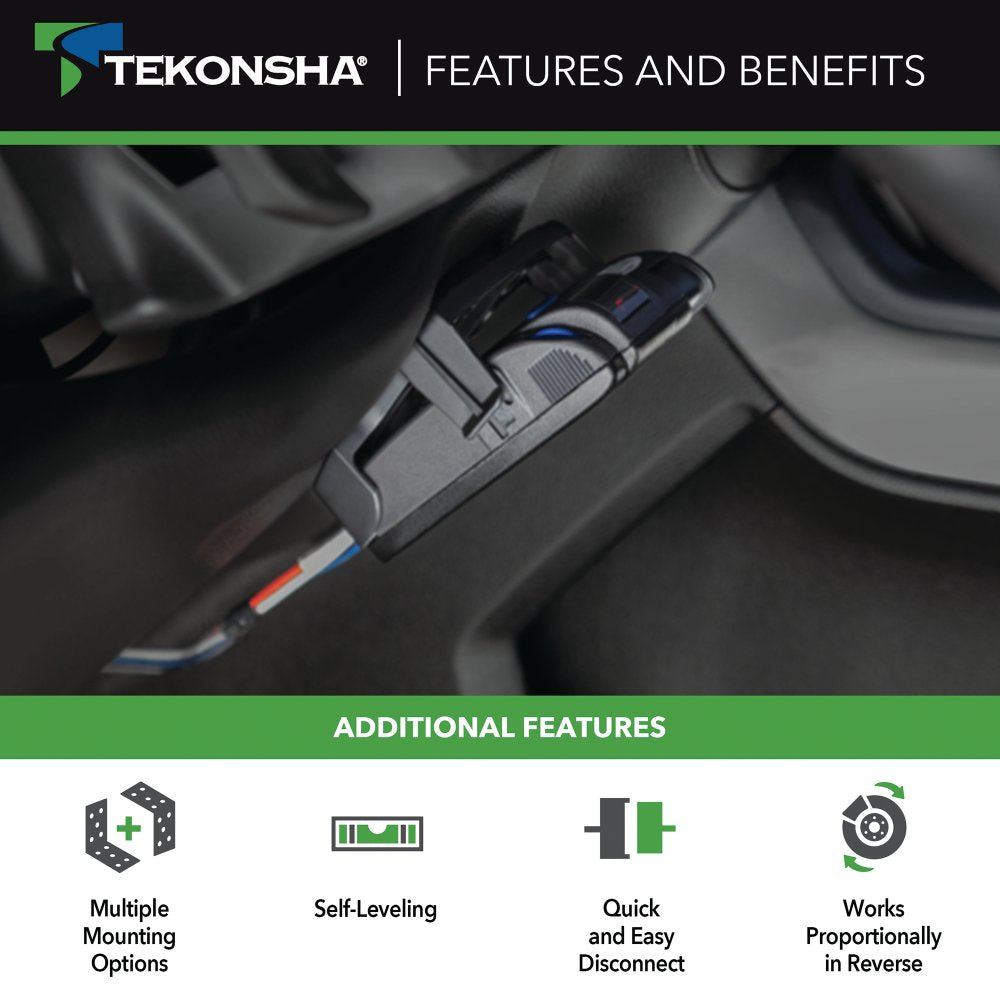 Tekonsha Primus™ IQ Electronic Brake Controller for 1 to 3 Axle Trailers - 90160