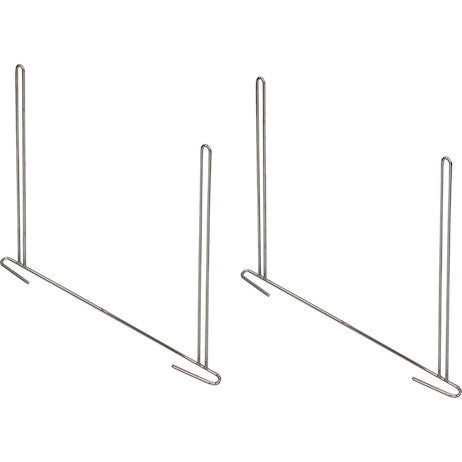Anti-Sail Brackets, Chrome Plated - B2436ASBC