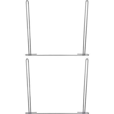 Anti-Sail Brackets, Chrome Plated - B2436ASBC