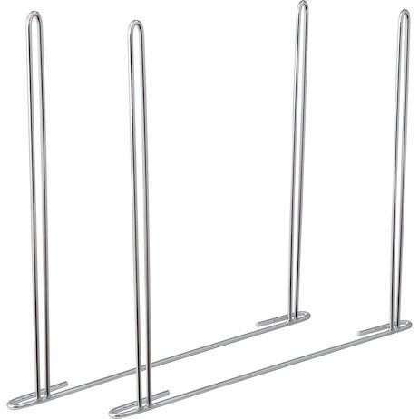 Anti-Sail Brackets, Chrome Plated - B2436ASBC