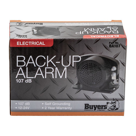 Back Up Alarm, 107dB, BA107
