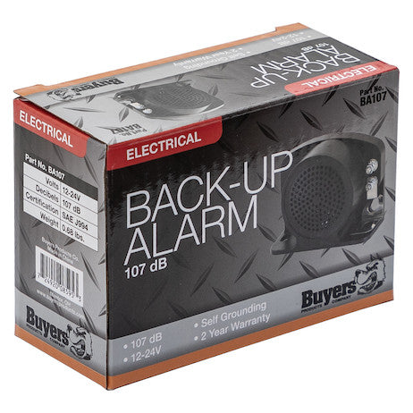 Back Up Alarm, 107dB, BA107