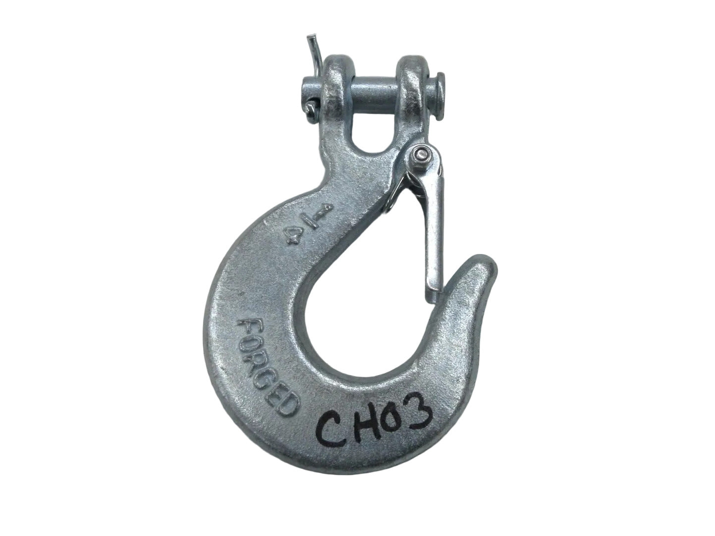 1/4" Clevis Slip Hook with Latch - CH03