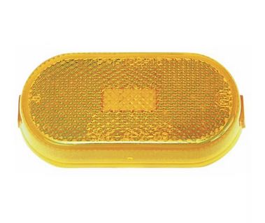 Amber Rectangular Marker / Clearance Trailer Light 108WA