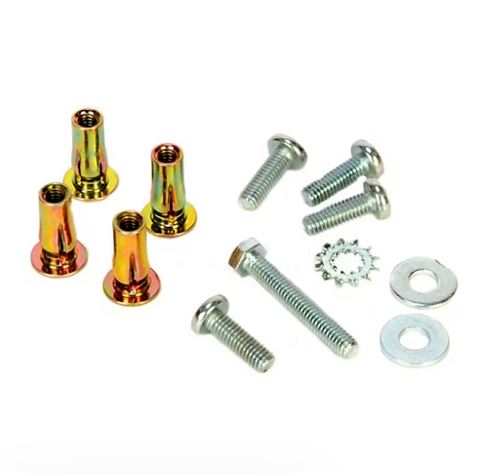 Wheel chock mounting kit - Pit Stop Style - Metal Deck- MWCFKM
