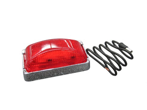 Marker / Clearance Light with Chrome Base - Red - MCL-91RB