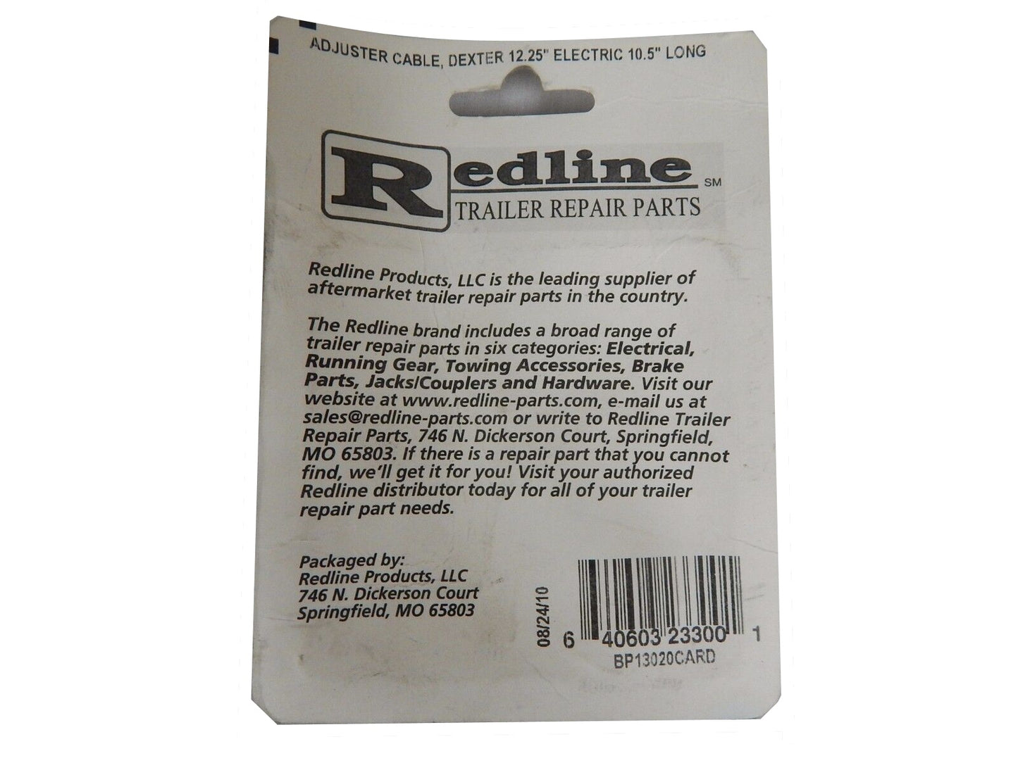 10.5" Brake Adjuster Cable, 10-15K Axles - BP13-020