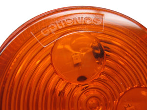Amber Round Trailer Light 2-1/2", LED - MCL-57AB