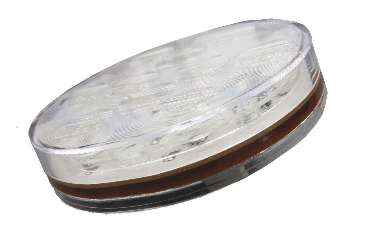 Trailer Back-Up Light - White LED - 4" Round -  BUL-11CB *** FREE SHIPPING ***