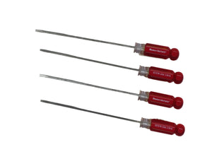 1/8" x 6"  Master Mechanic Flat Screwdriver - 4 Pack-  127274