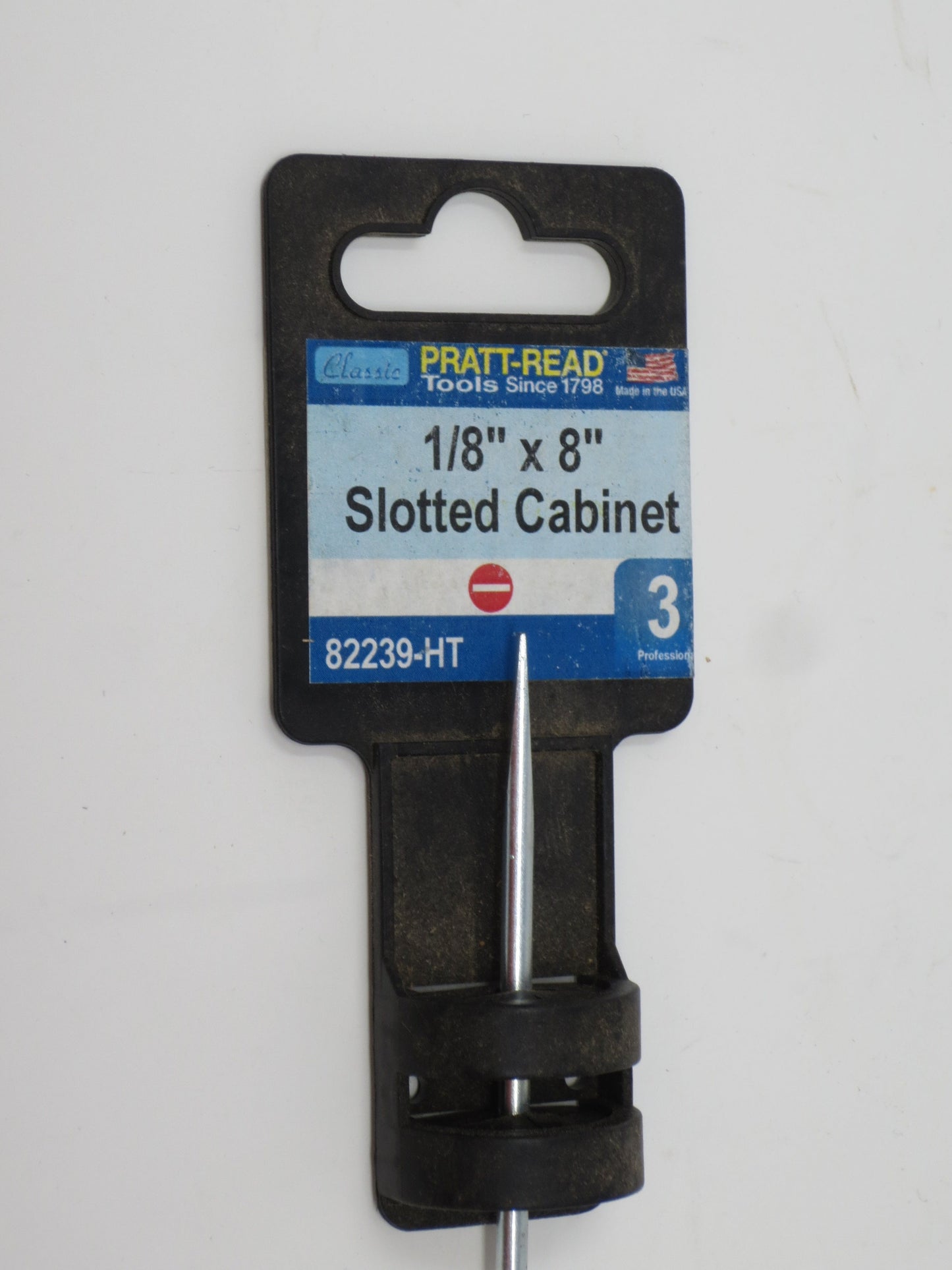 1/8" x 8"  Pratt-Read Flat Screwdriver - 4 Pack-  82239