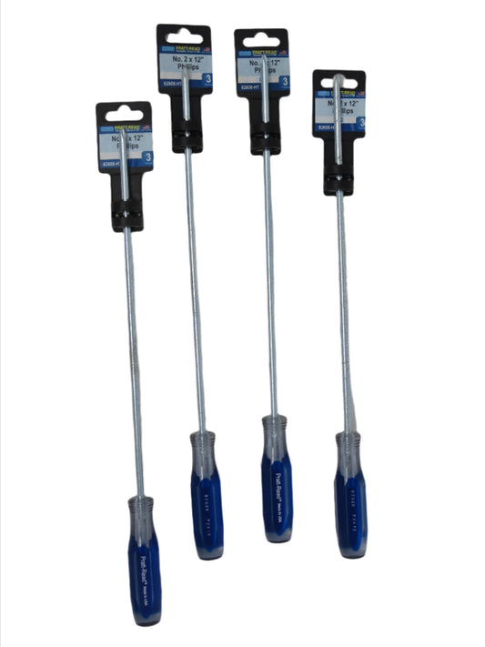 #2 x 12" Pratt-Read Phillips Screwdriver - 4 Pack - 82608