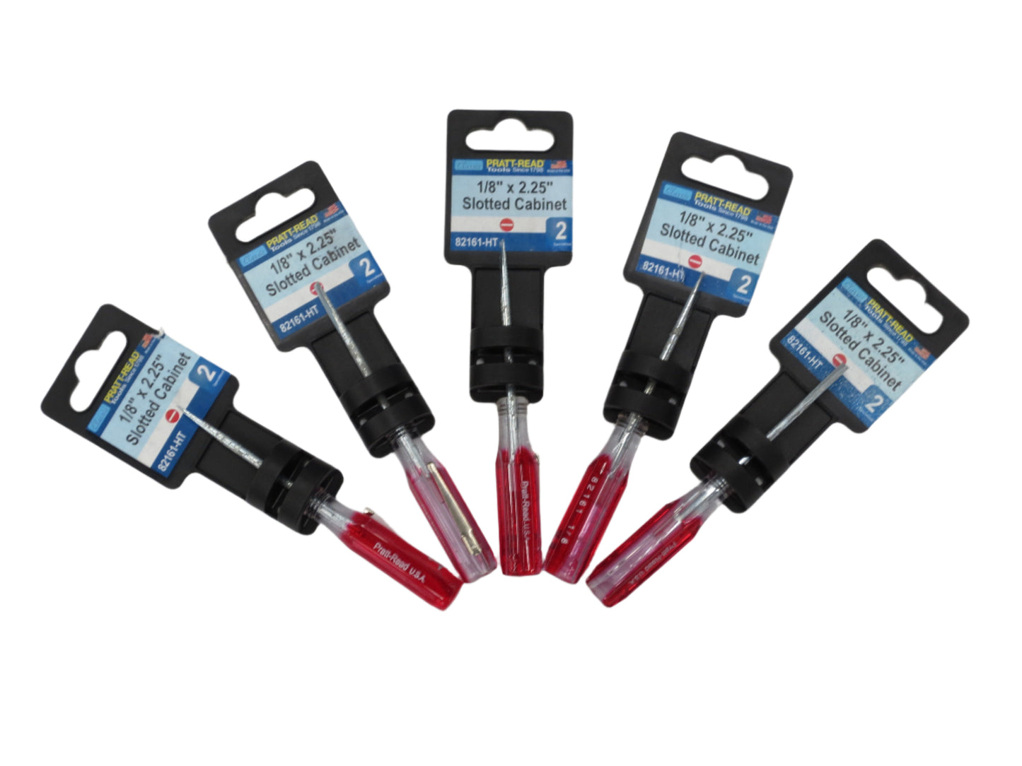 1/8" x 2.25" Pratt-Read Flat Screwdriver - 5 Pack - 82161