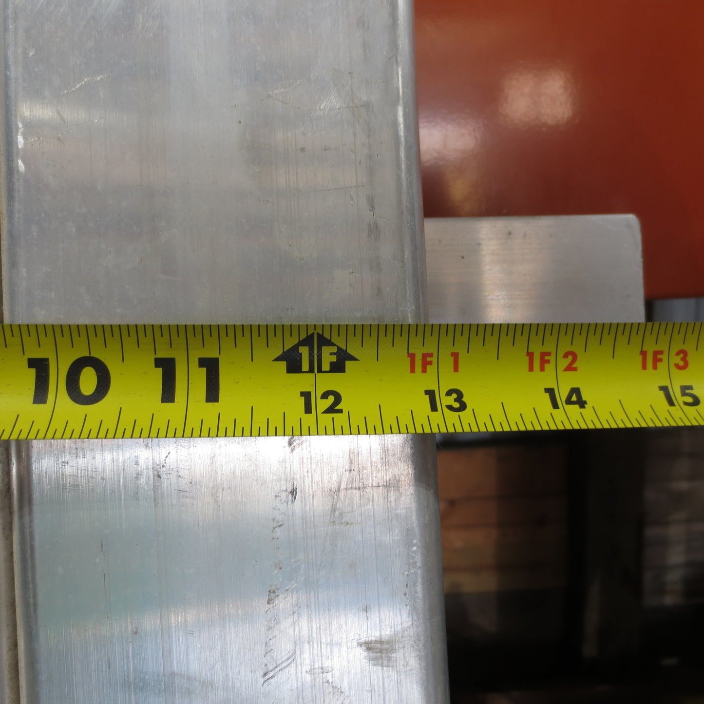 New Aluminum Solid Front panel 81" wide x 12" high for Aluma 81 series trailers 41789