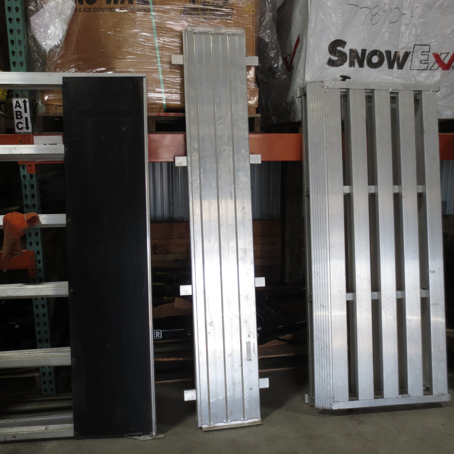 New Aluminum Solid Front panel 81" wide x 12" high for Aluma 81 series trailers 41789