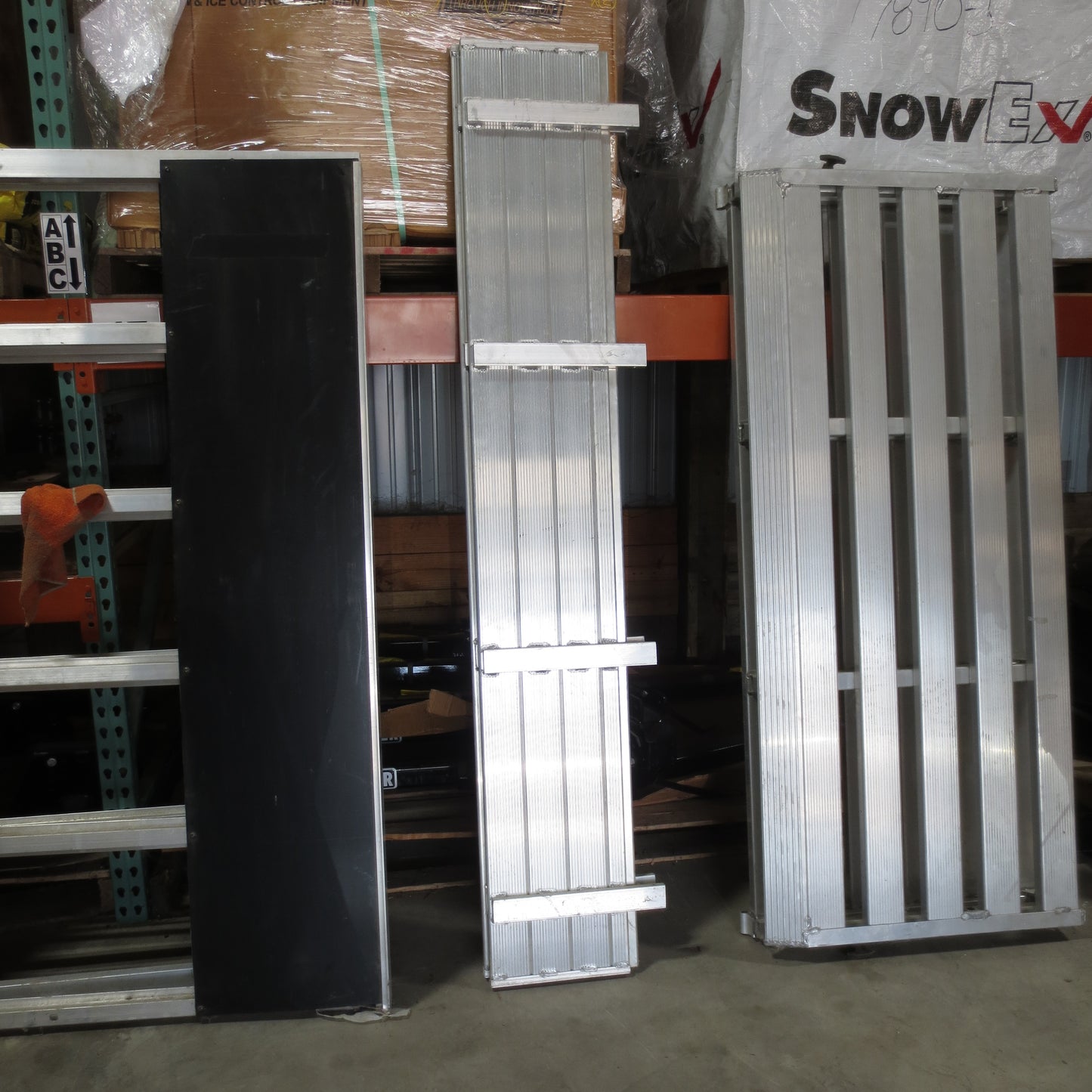 New Aluminum Solid Front panel 81" wide x 12" high for Aluma 81 series trailers 41789