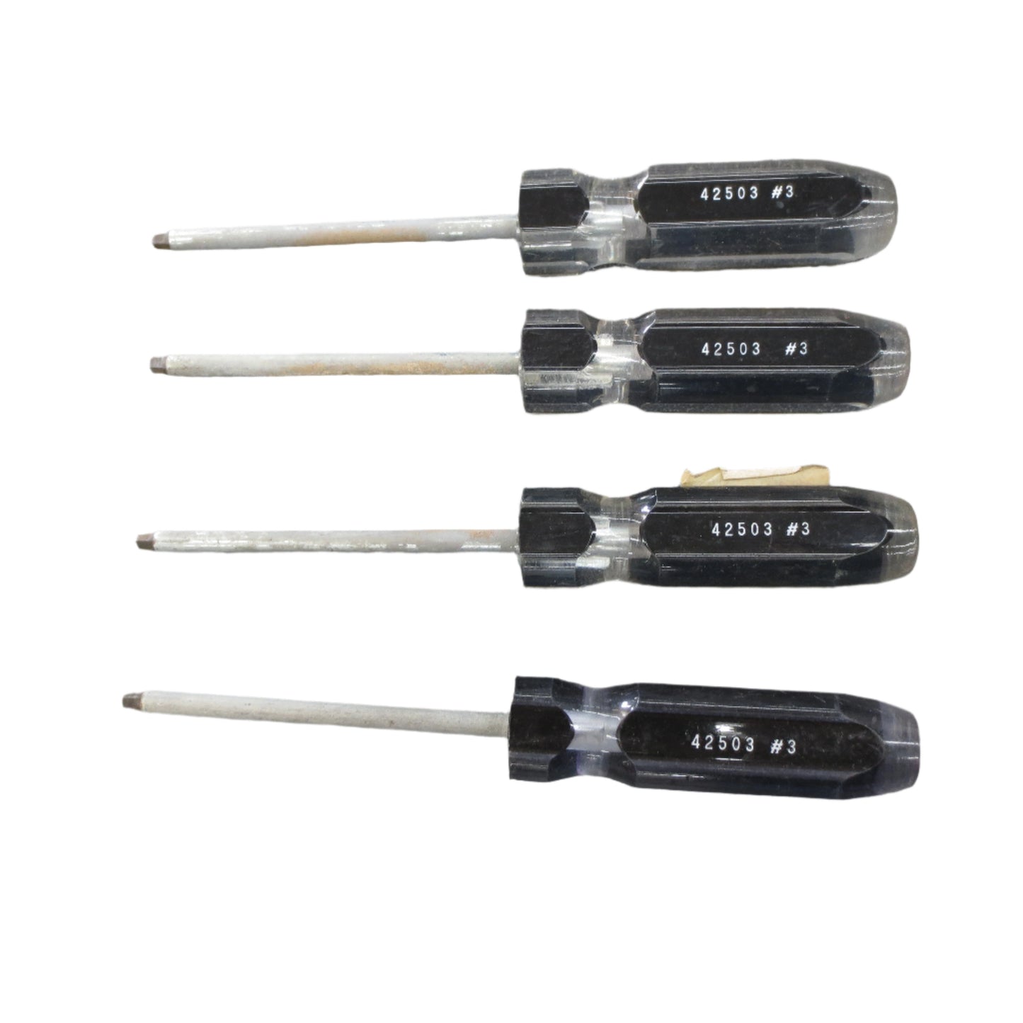 Pratt-Read #3 Square Screwdriver - 4 Pack - 42503