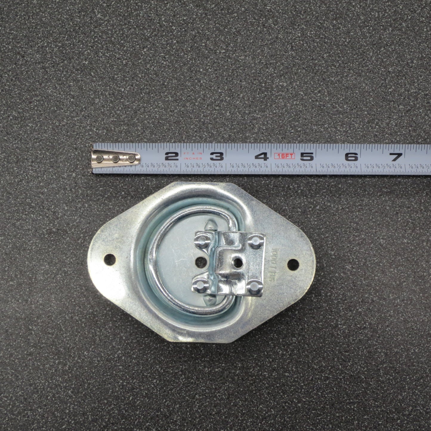 Recessed D-Ring, 3" Dia. Hole, 2383156