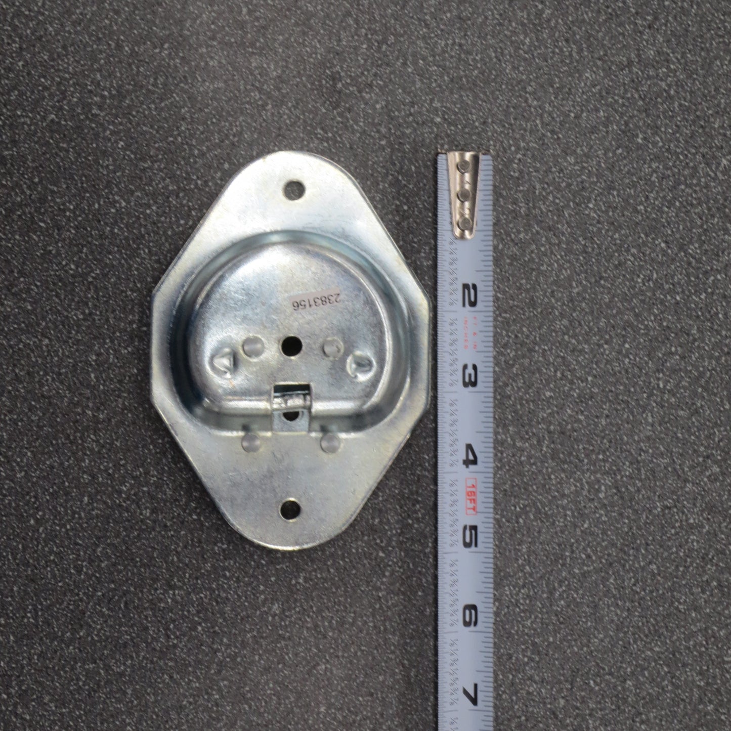 Recessed D-Ring, 3" Dia. Hole, 2383156