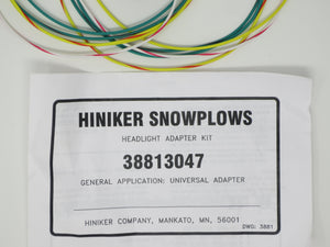 Hiniker Universal Headlight Adapter Hard Wire 38813047