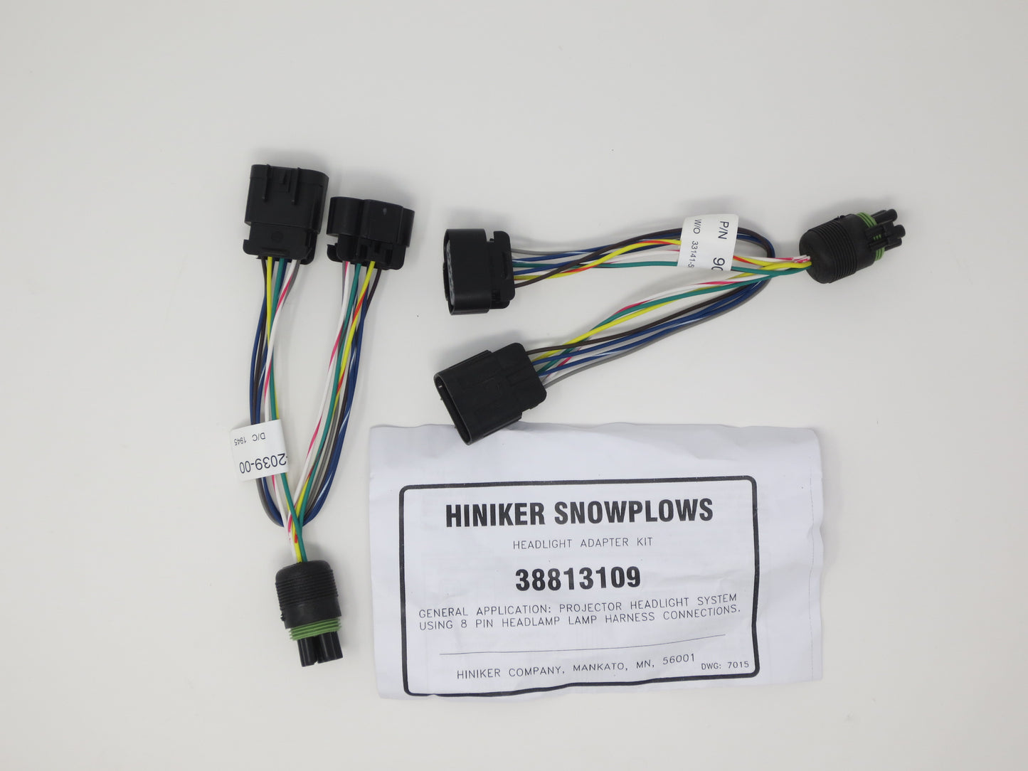 Hiniker Headlight Adapter, Chevy/GMC, 38813109