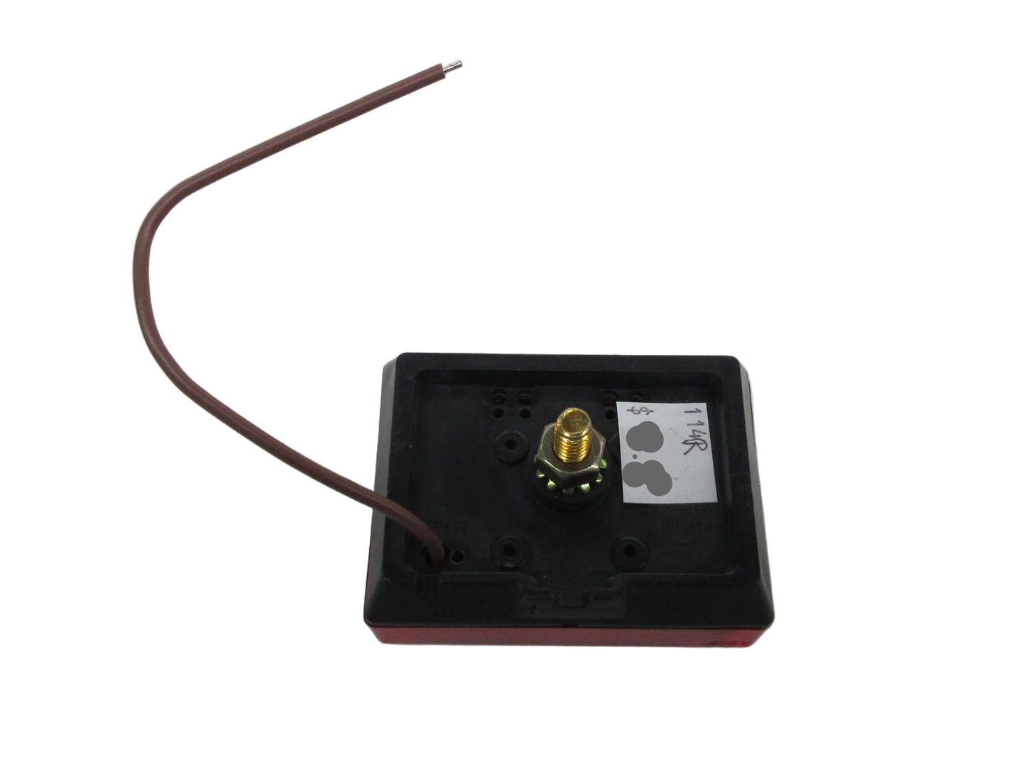 Red Rectangular Clearance / Marker Light with Stud Mount - 114R