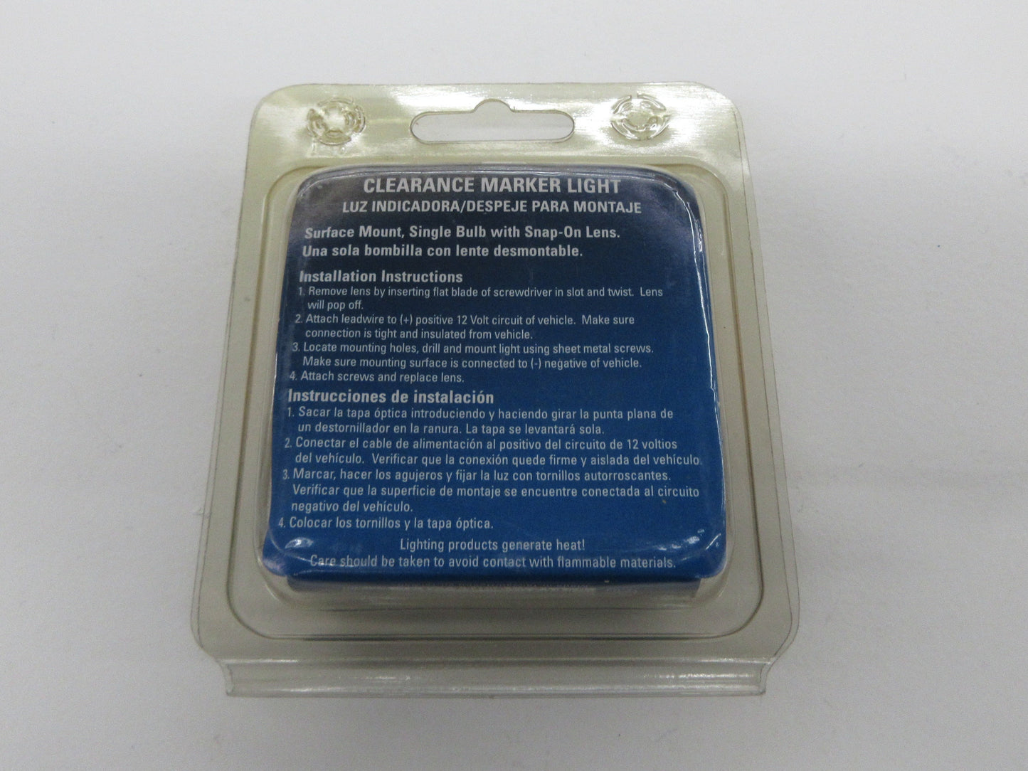 Amber Round Clearance / Marker Trailer Light - 102A