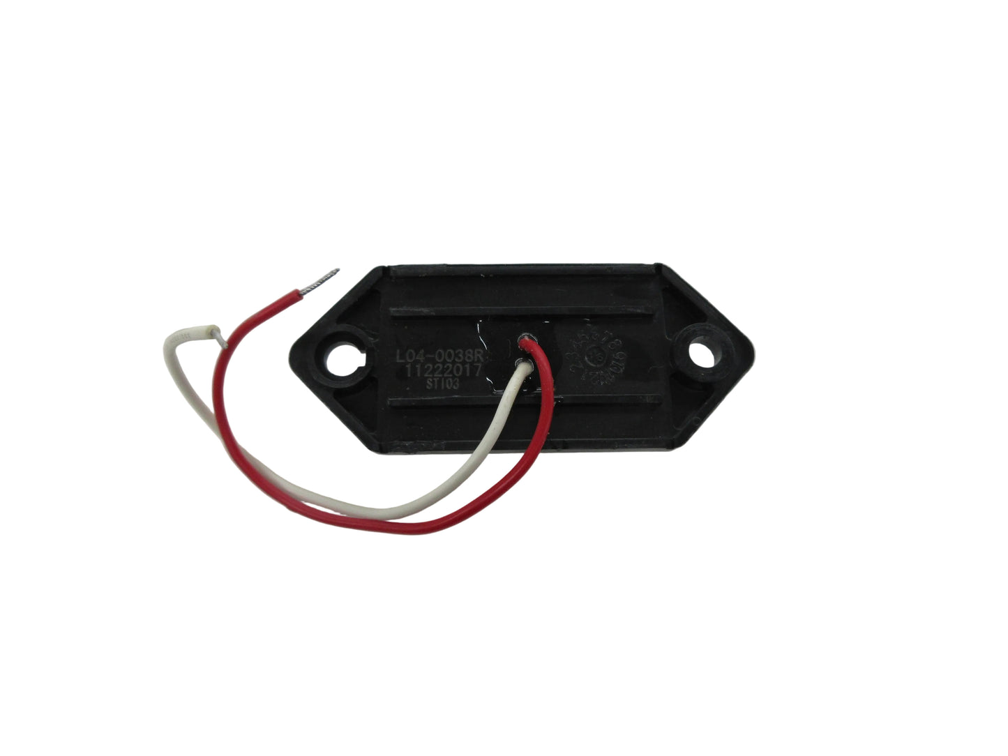 Red Marker / Clearance Trailer Light Clear Lens - L04-0038RI