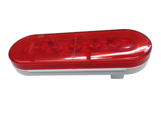 Red Oval Stop / Turn / Tail Light - STL-111RB