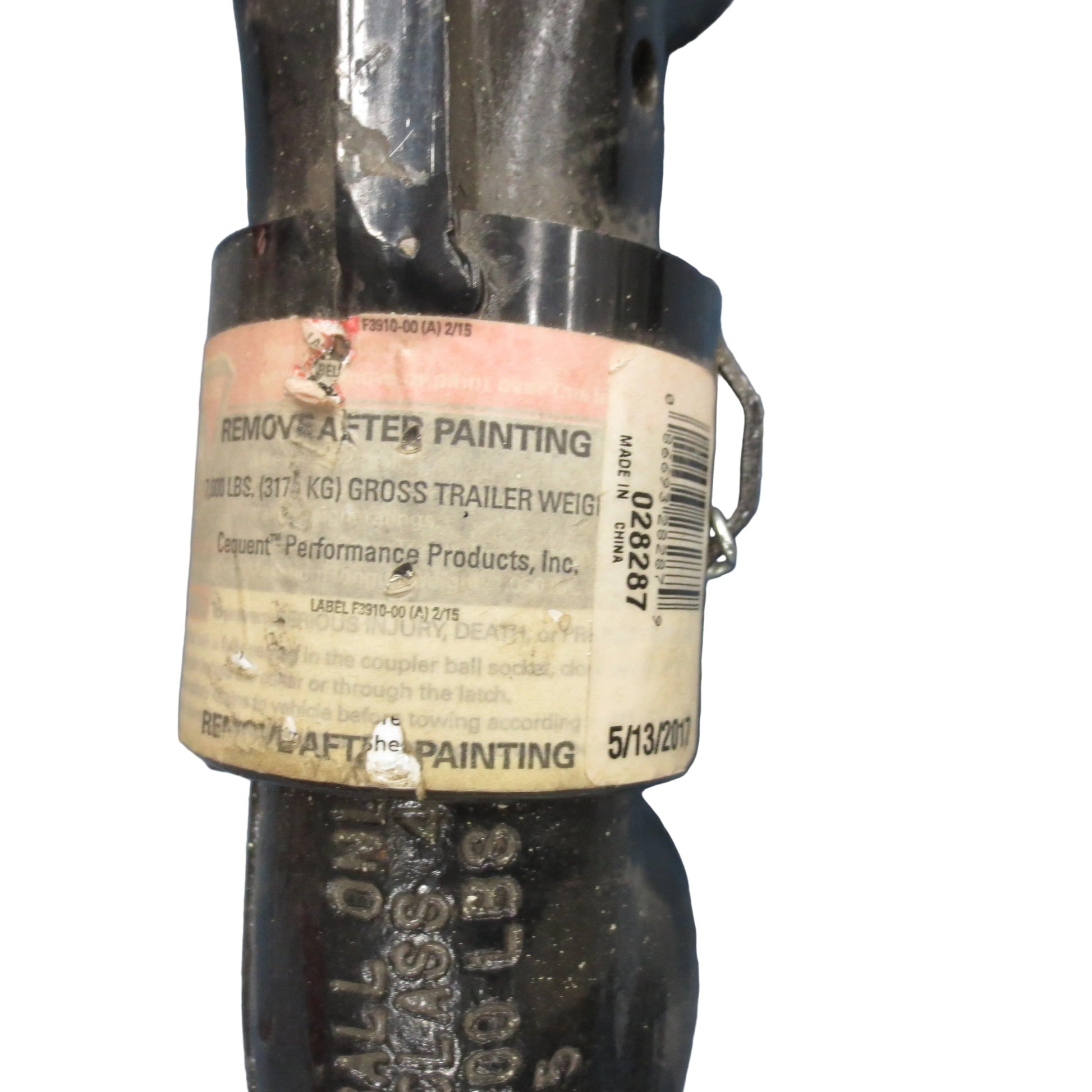 Closeup of coupler
