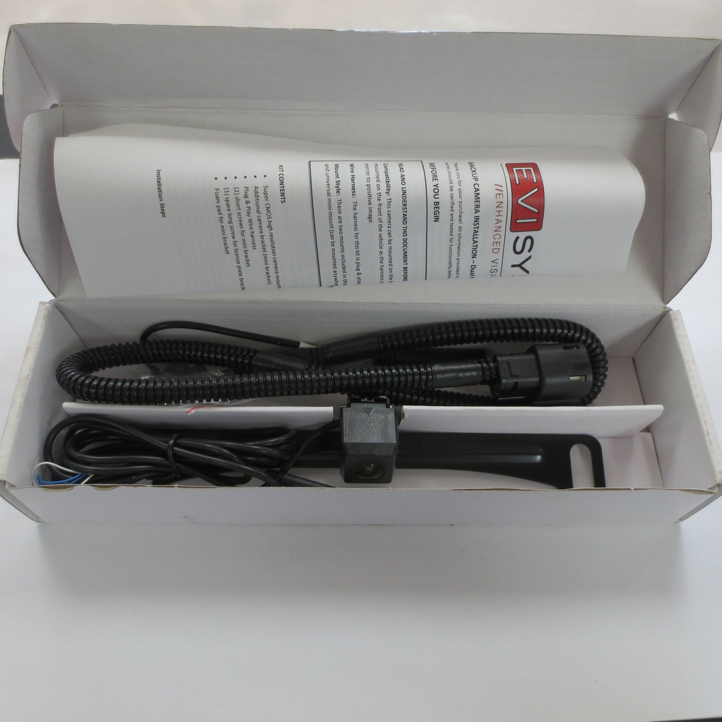 2014-2015 GM Backup License Plate Camera Kit - 7180677