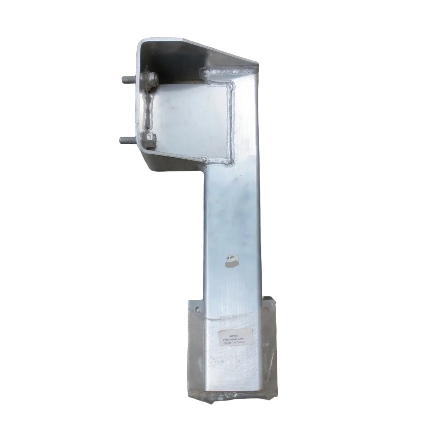 Aluminum spare tire mount