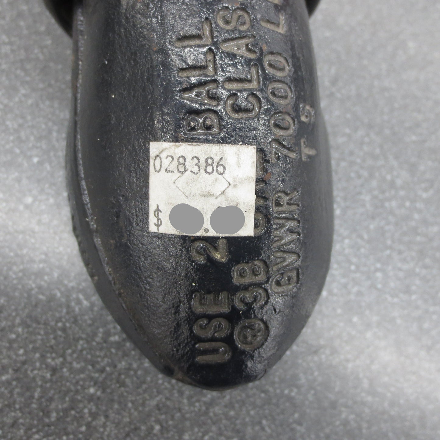 Close-up of coupler
