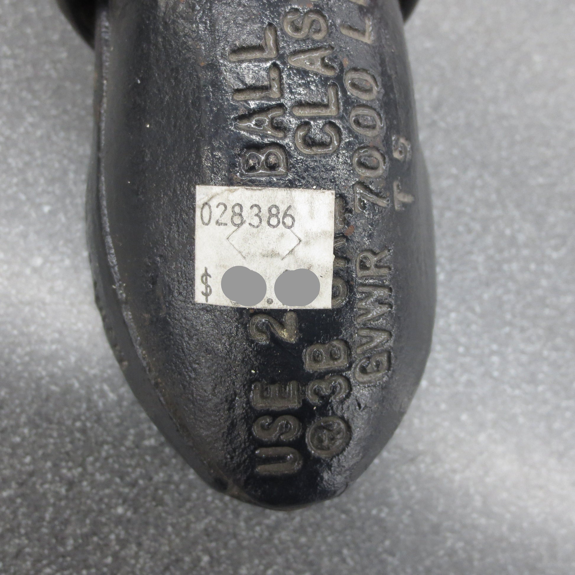 Close-up of coupler