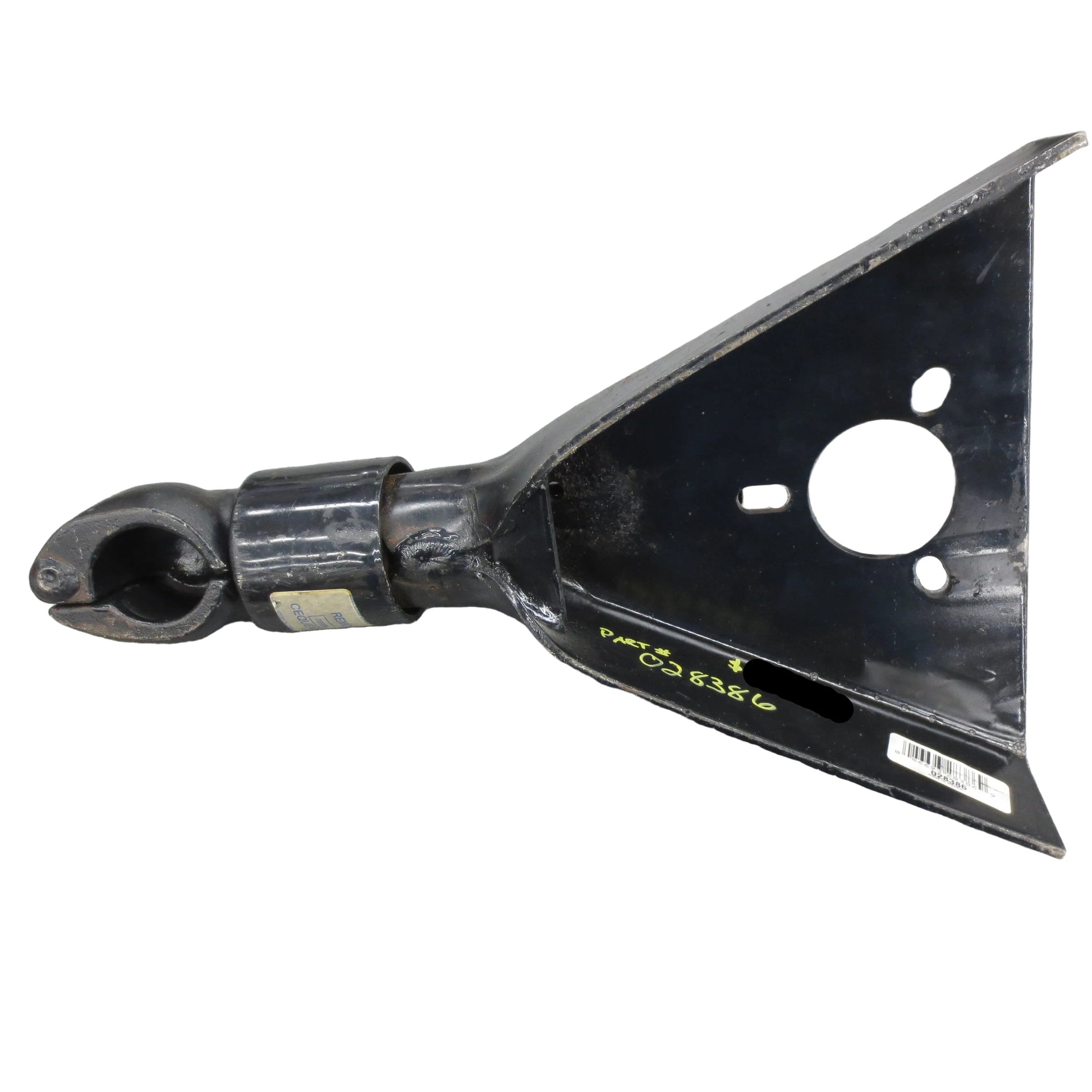 Underside of couplr