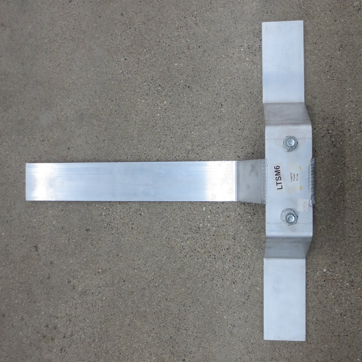 Aluminum  spare tire mount