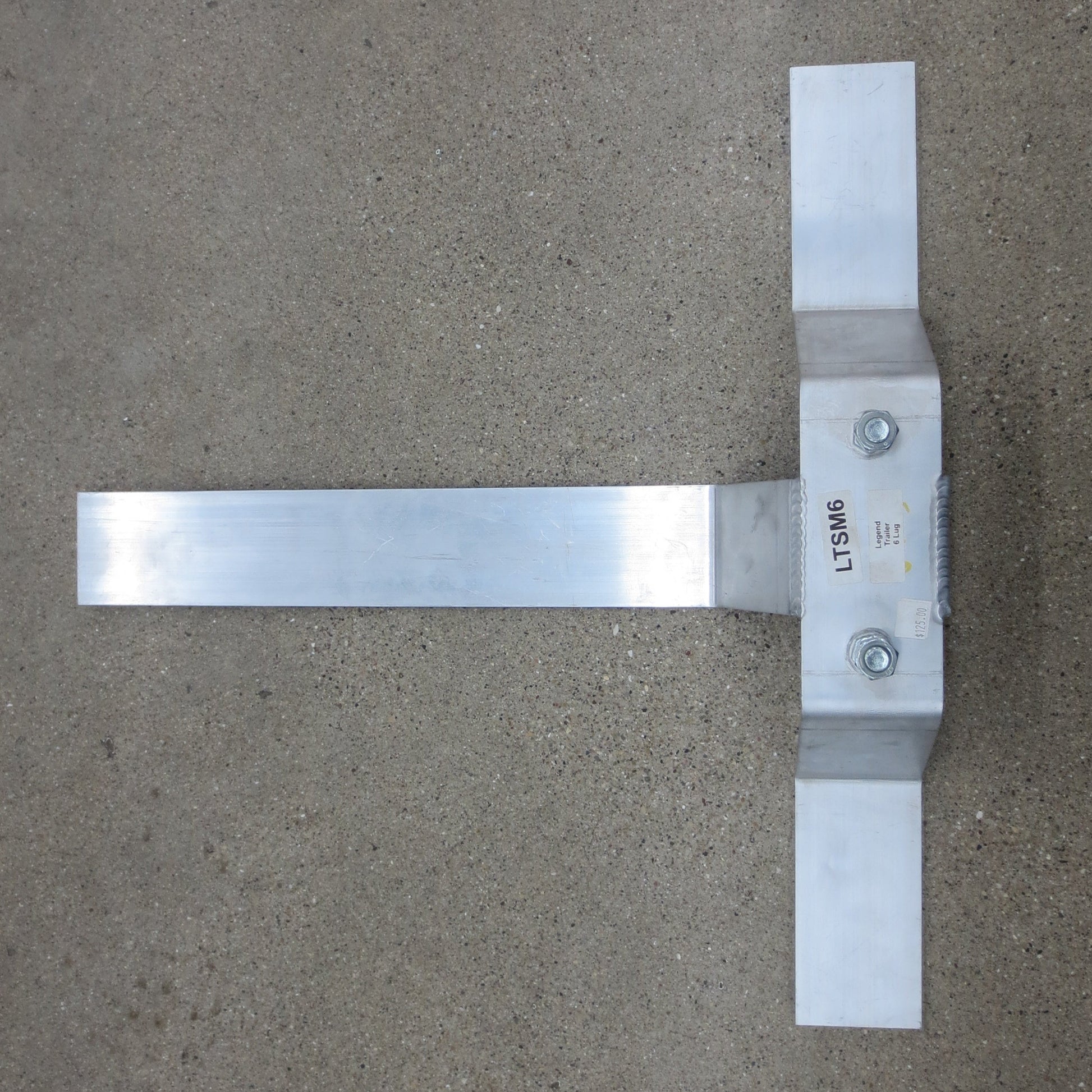 Aluminum  spare tire mount