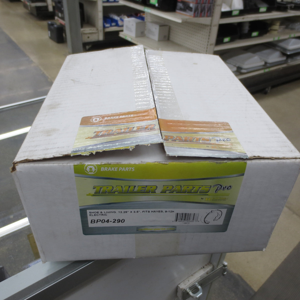 Shoe & Lining for 12.25" x  3.5" 9-12K - BP04-290