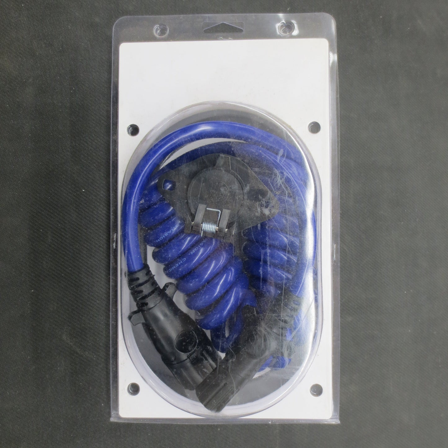 7 to 6 Way Coiled Electrical Cable Extension