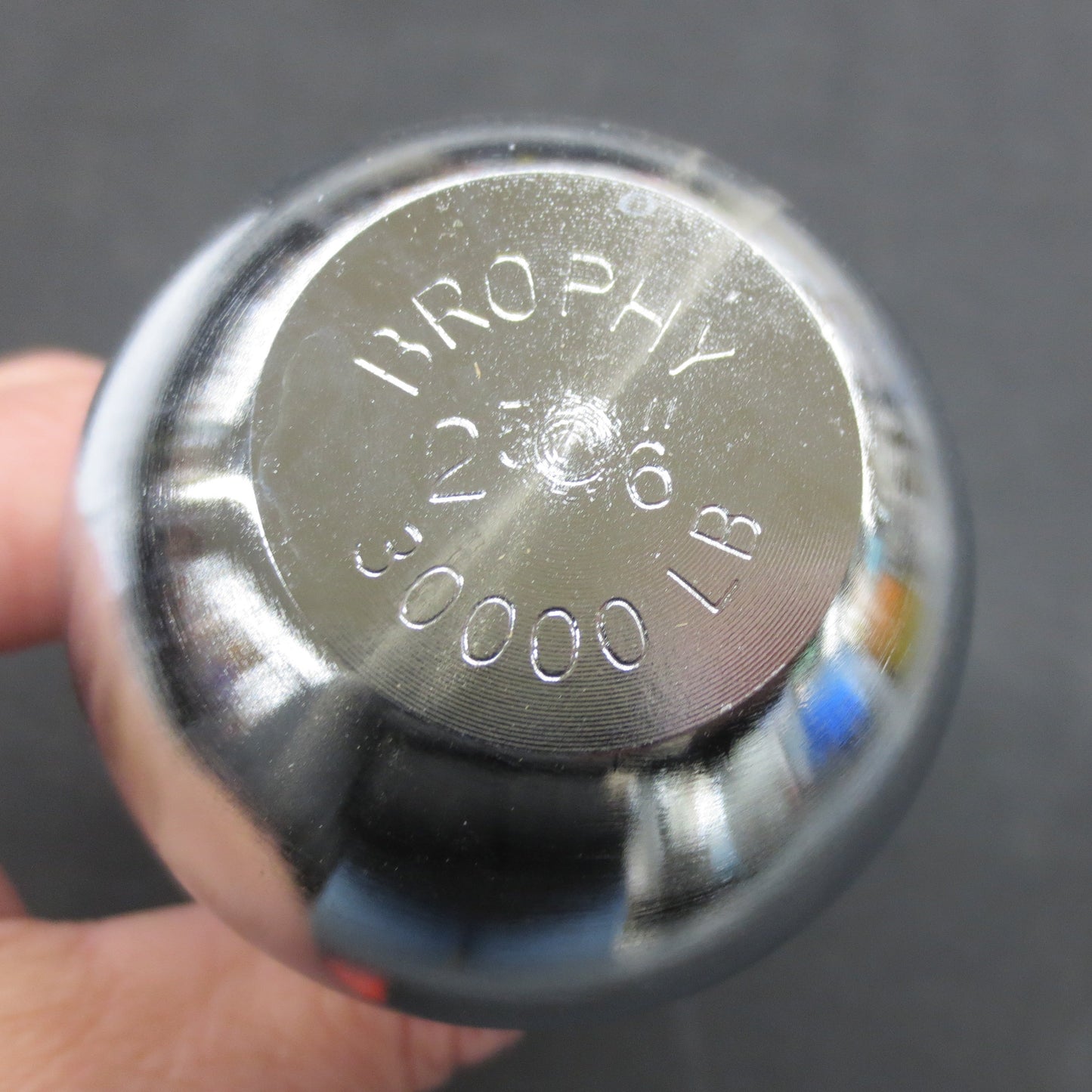 2 5/16" Ball, 30k Capacity Chrome - EX70C